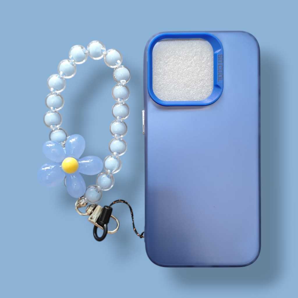 [ Case Poco M3 / M3 Pro (5G) / M5S / M6 (4G) / M6 Pro (4G) ] Hard Case IMD Plate Hologram + Tali Gan