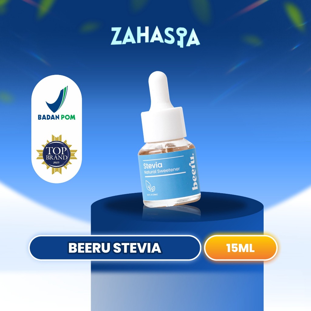 

Beeru Stevia 15ml Pemanis Alami Natural Sweetener 0 Kalori