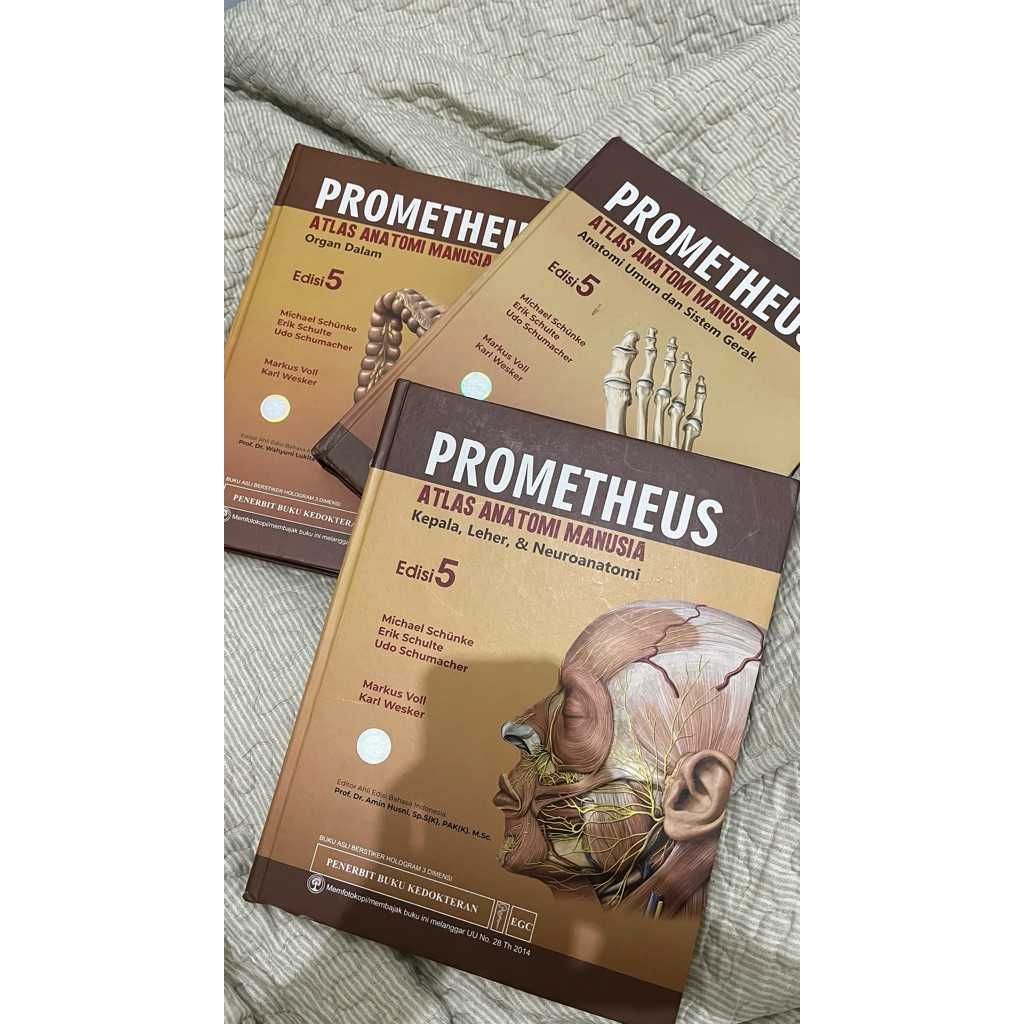 PRELOVED ATLAS ANATOMI PROMETHEUS