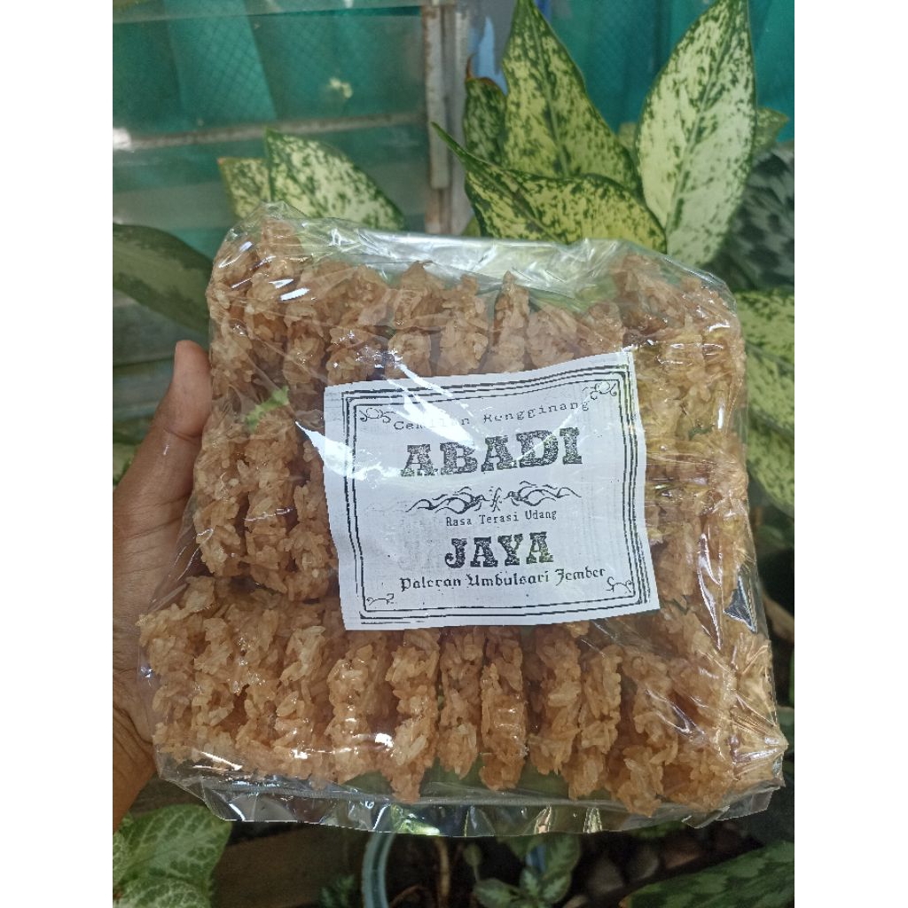 

Rengginang Terasi Udang asli Jember Abadi & Jaya