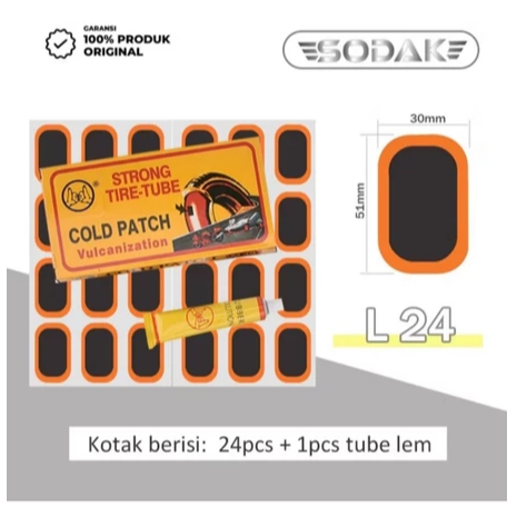 TAMBAL BAN INSTAN TAMBALAN BAN DALAM TIP TOP COLD PATCH