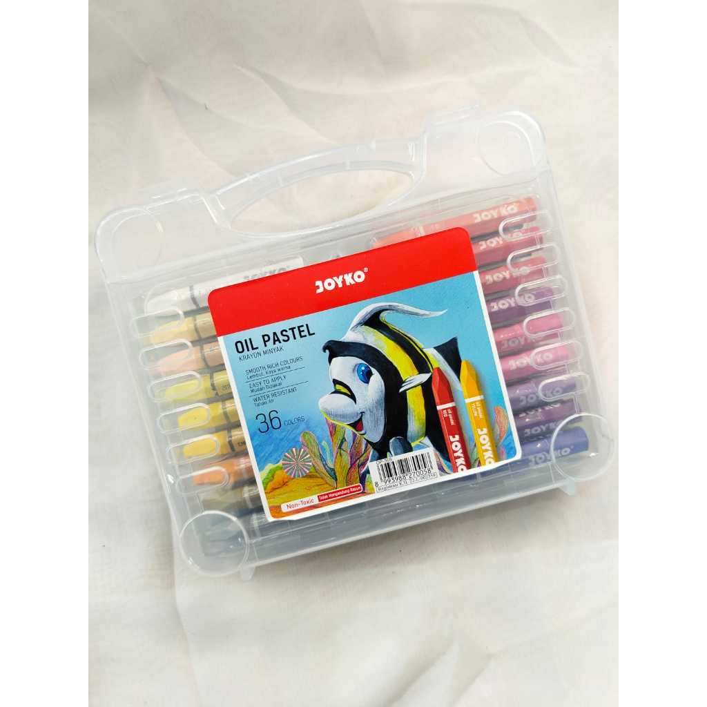 

JOYKO OIL PASTEL 36 WARNA / KRAYON / Crayon Krayon Minyak Oil Pastel Joyko 36 Warna OP-36S / Crayon Joyko 36 Warna