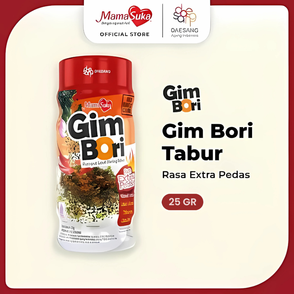 

Gim Bori Nori Tabur 25gr MamaSuka - BOTOL