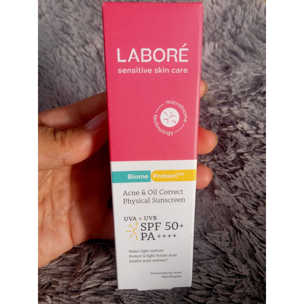 Labore Acne Oil Physical Sunscreen / Labore Sunscreen Acne Oil / Labore Physical Sunscreen