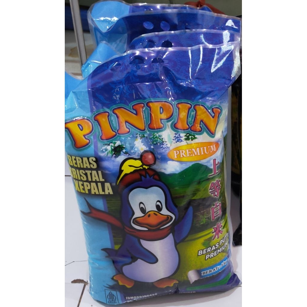 

Beras pin pin kemasan 5kg