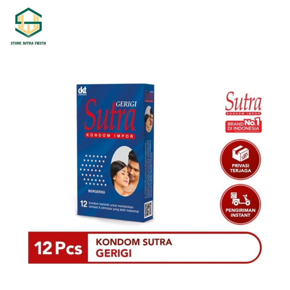 Kondom Sutra Tekstur Gerigi 12s / Menambah Sensasi Bercinta