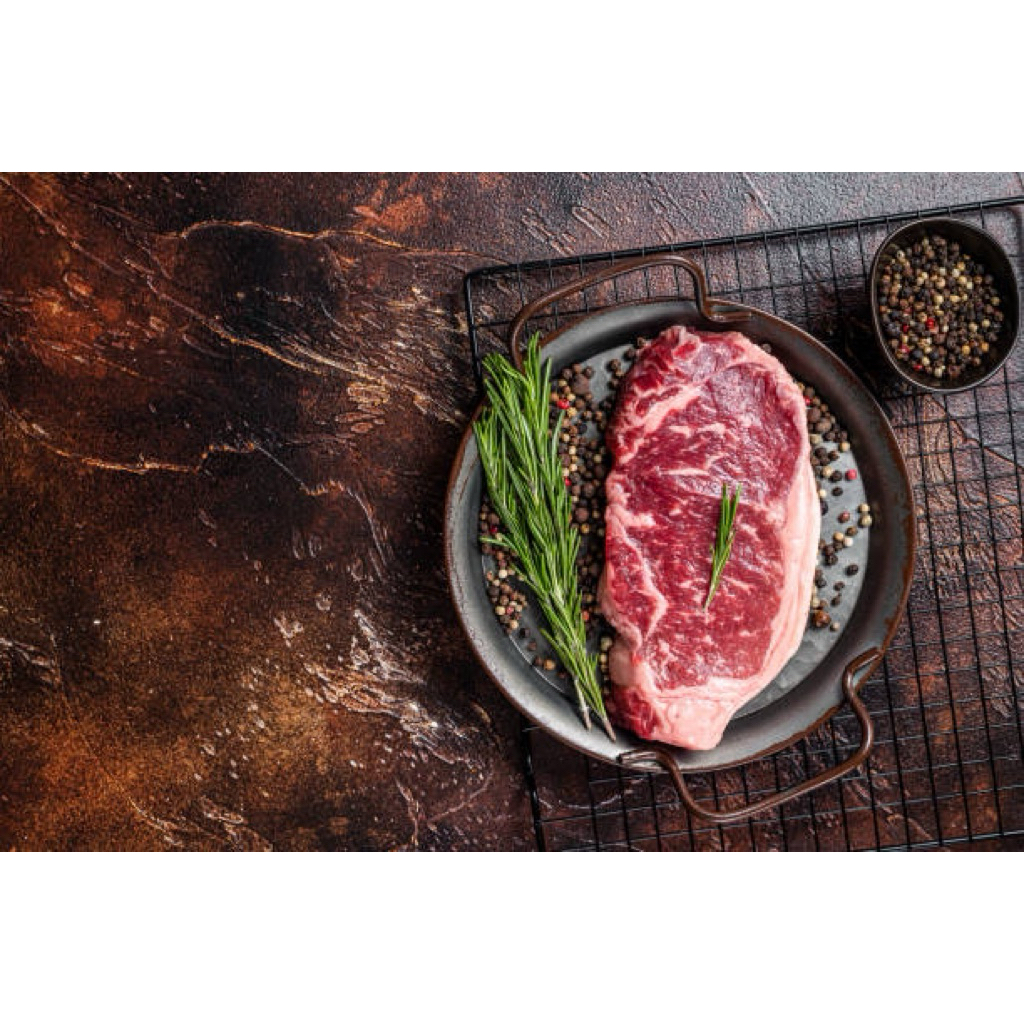 

[WAGYU] PROMO Prime Steer Daging Sapi Steak Sirloin Signature Black Angus MB 2-3 200g