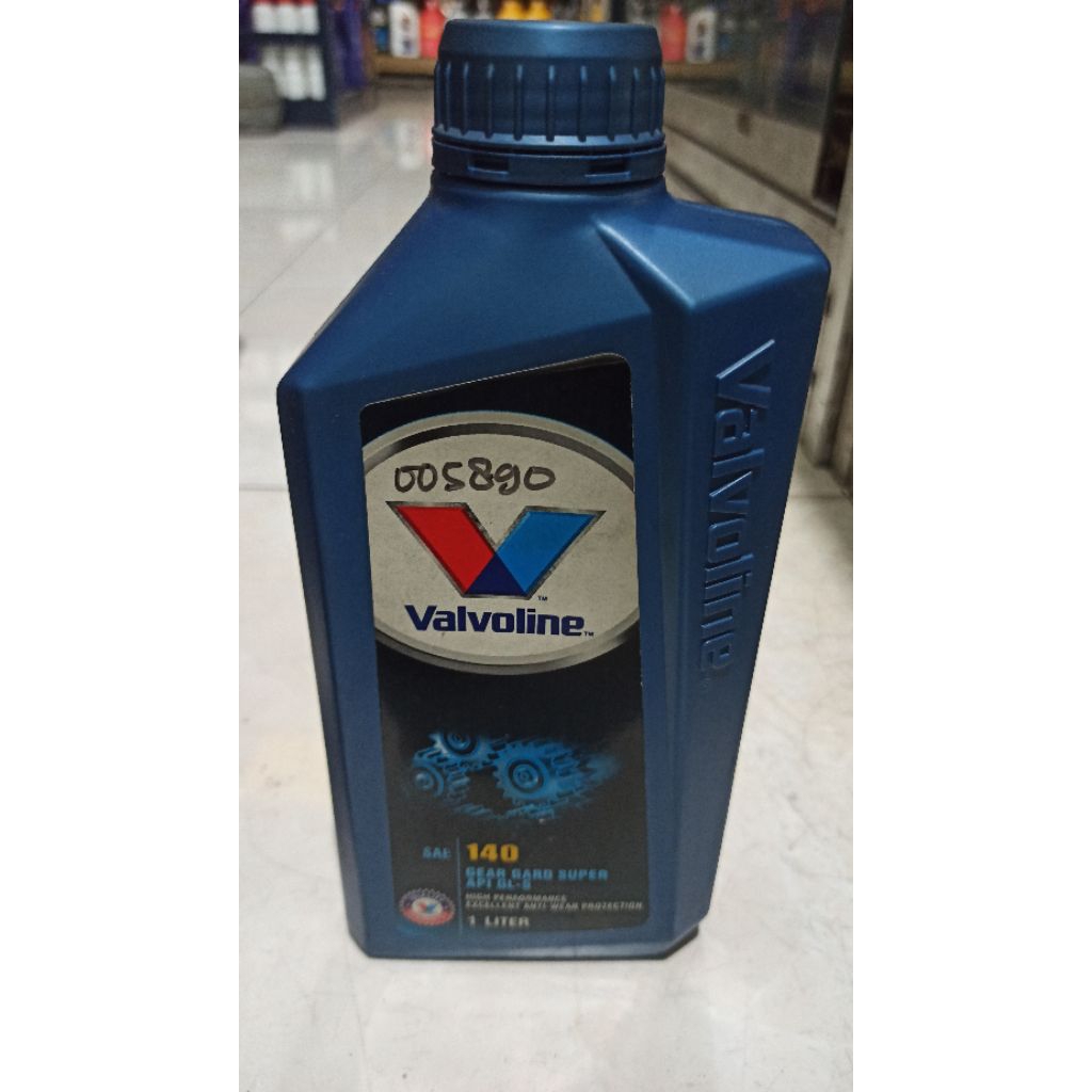 OLI VALVOLINE GEAR GARD SUPER SAE 140 API GL-5 KEMASAN 1 LITER