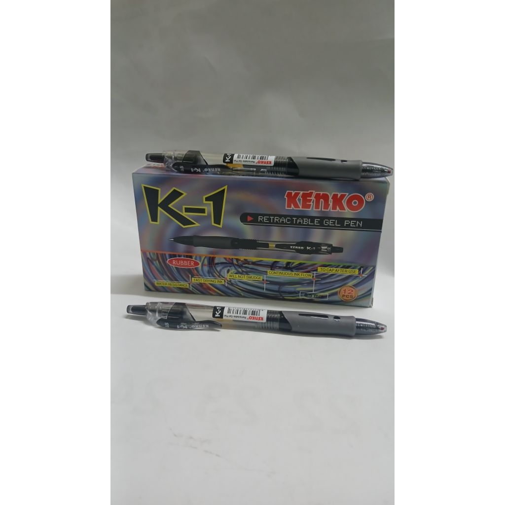 

Pulpen K1 Kenko Gel Cetek Pena Pen Bolpoin Tinta Cair