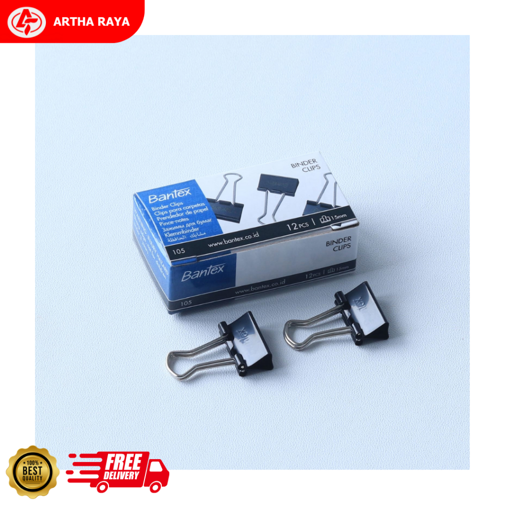

Binder Clip / Klip Penjepit Kertas Bantex 105