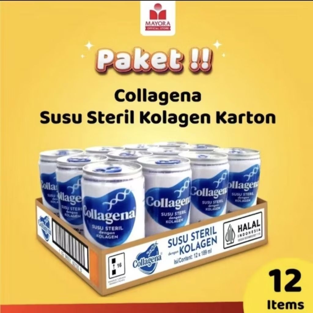 

COLLAGENA SUSU STERIL KOLAGEN 1 DUS ISI 12