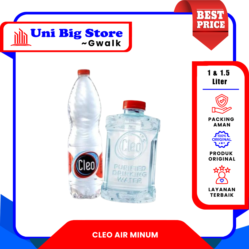 

CLEO AIR MINUM BOTOL - 1500 ml