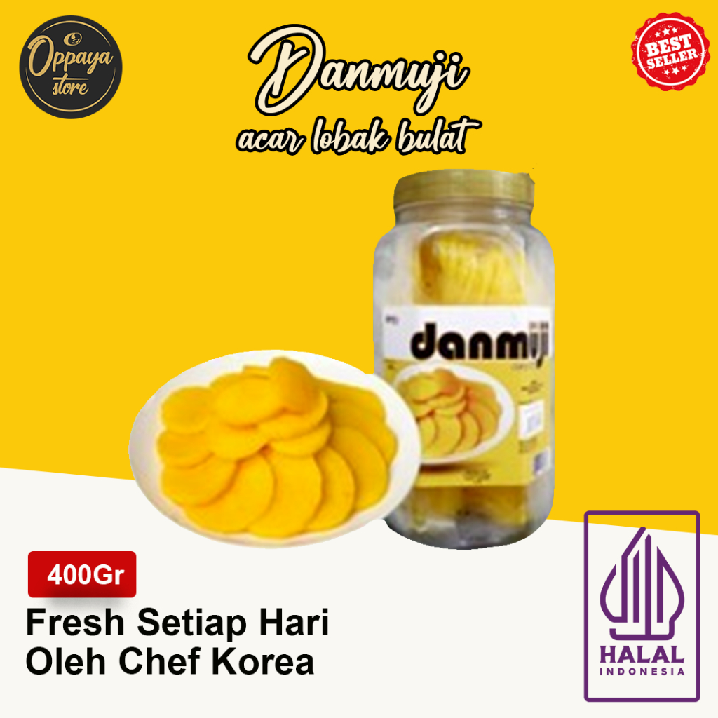 

Danmuji Acar Lobak Bulet 400Gr Homemade