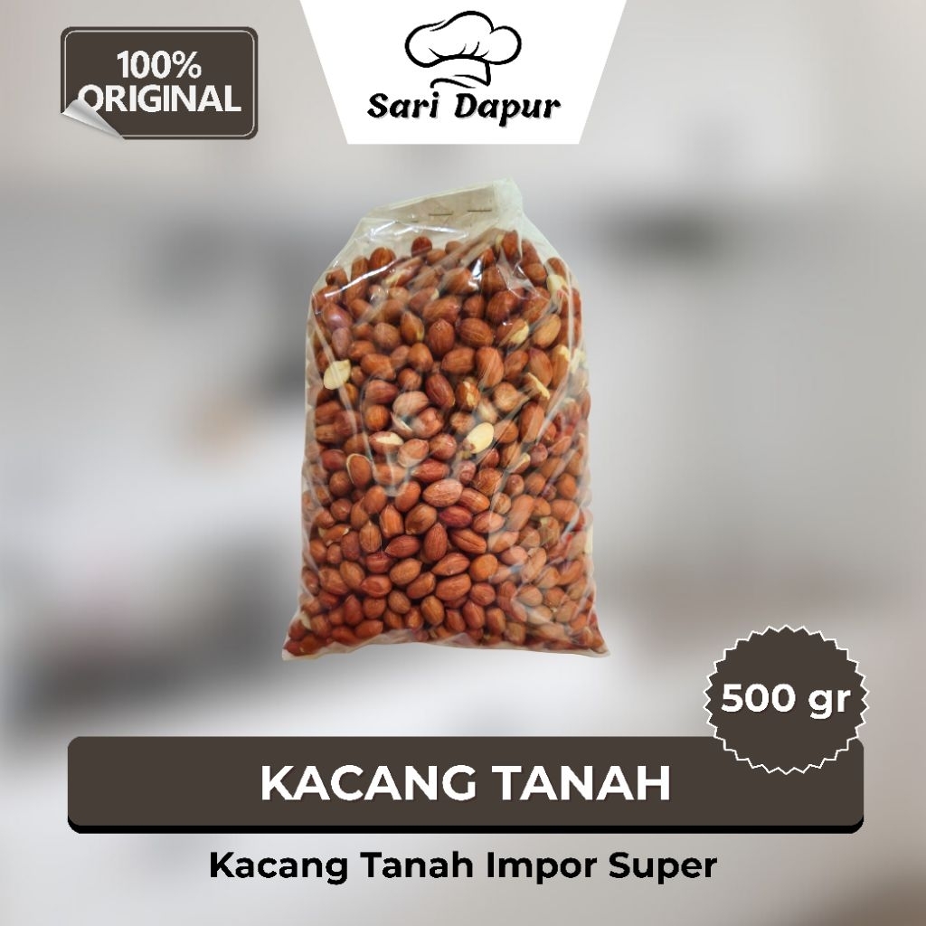 

Kacang Tanah Impor Super 500gr