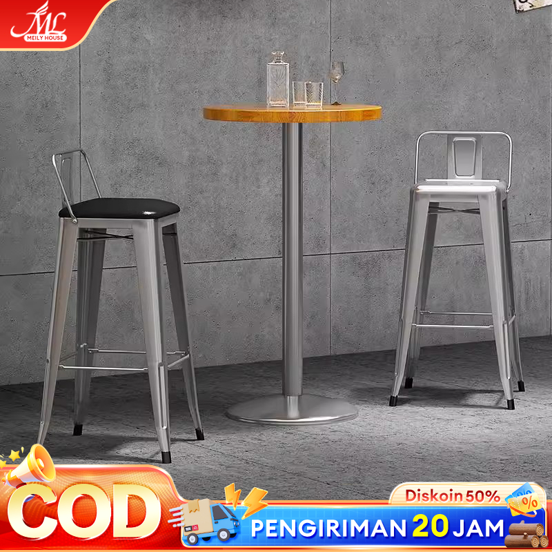 Kursi Bar Besi Sofa Kursi Cafe Kursi Tinggi Besi Kursi Tolix Kursi Persegi Tinggi Kursi Besi