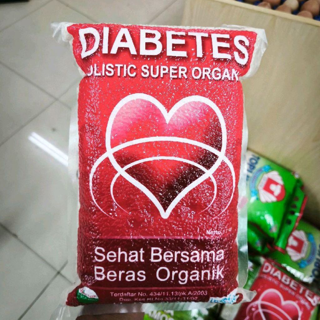 

Beras khusus organik beras diabetes 2 kg