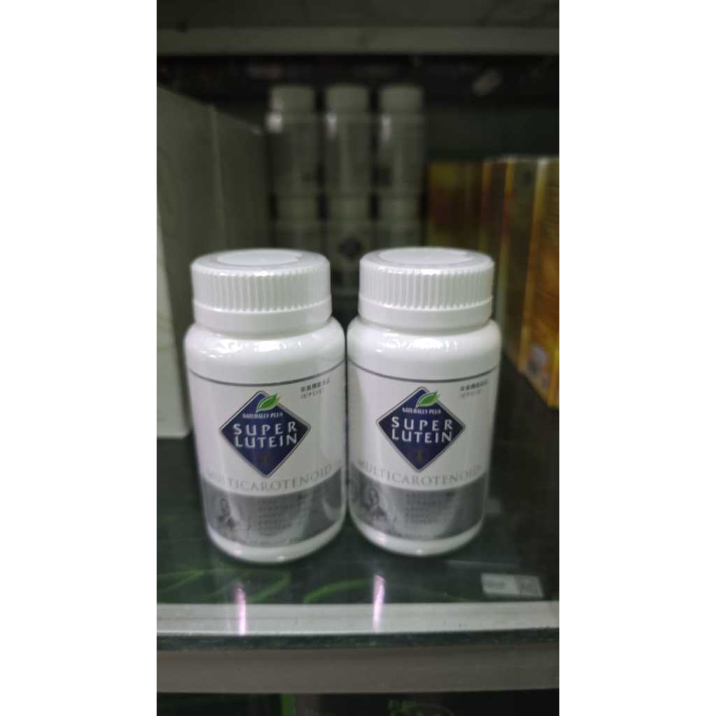 S lutena s.lutena asli 100 kapsul Sofgel Warna Hitam / Kemasan Baru Singapura