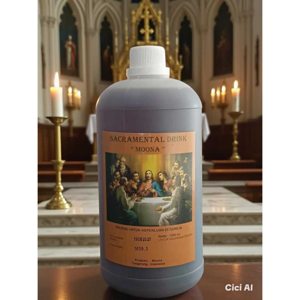 

Anggur Perjamuan Kudus "Moona" 1,5 Liter (BPK Gunung Mulia Surabaya)