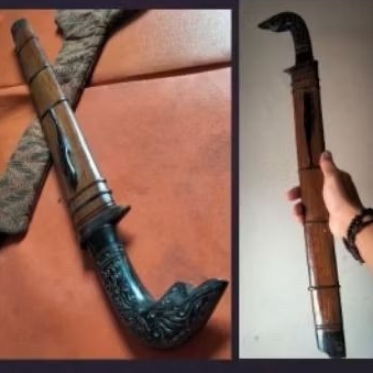 keris sepuh pusaka g olo k tebb as pasundan tersedia keris sengkelat sepuh kinatah sabuk inten megan