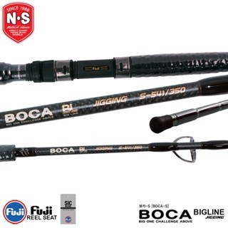 NS BLACK HOLE Joran Pancing Spinning BOCA BIG LINE 521 - 541 Pe 4-8 Fuji Component Joran Pancing Jig