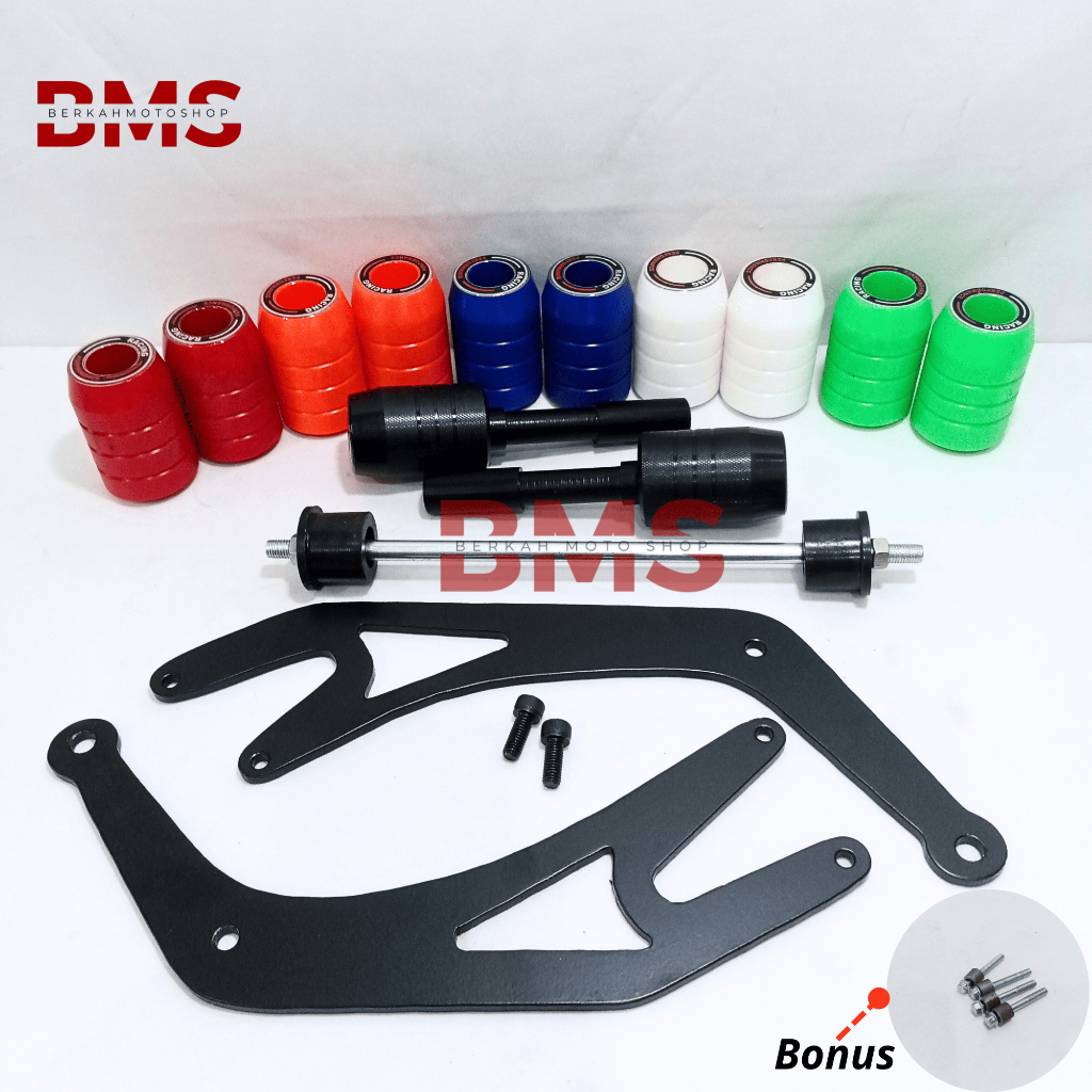 FRAME SLIDER ninja 250 fi th 2013/17(OLD)/ PENGAMAN FERING & TANGKI