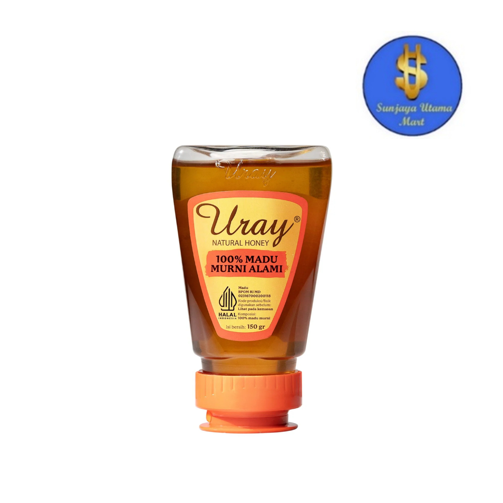 

Uray Natural Honey 100% Madu Murni Alami 150gr