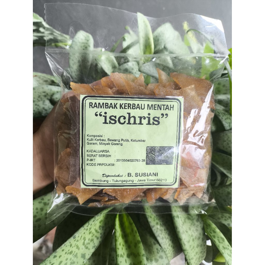 

KERUPUK RAMBAK KERBAU MENTAH