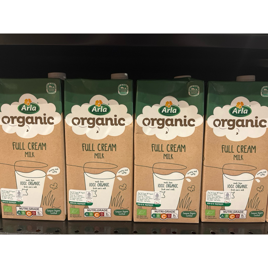 

Susu Organik Full Cream Milk 1L