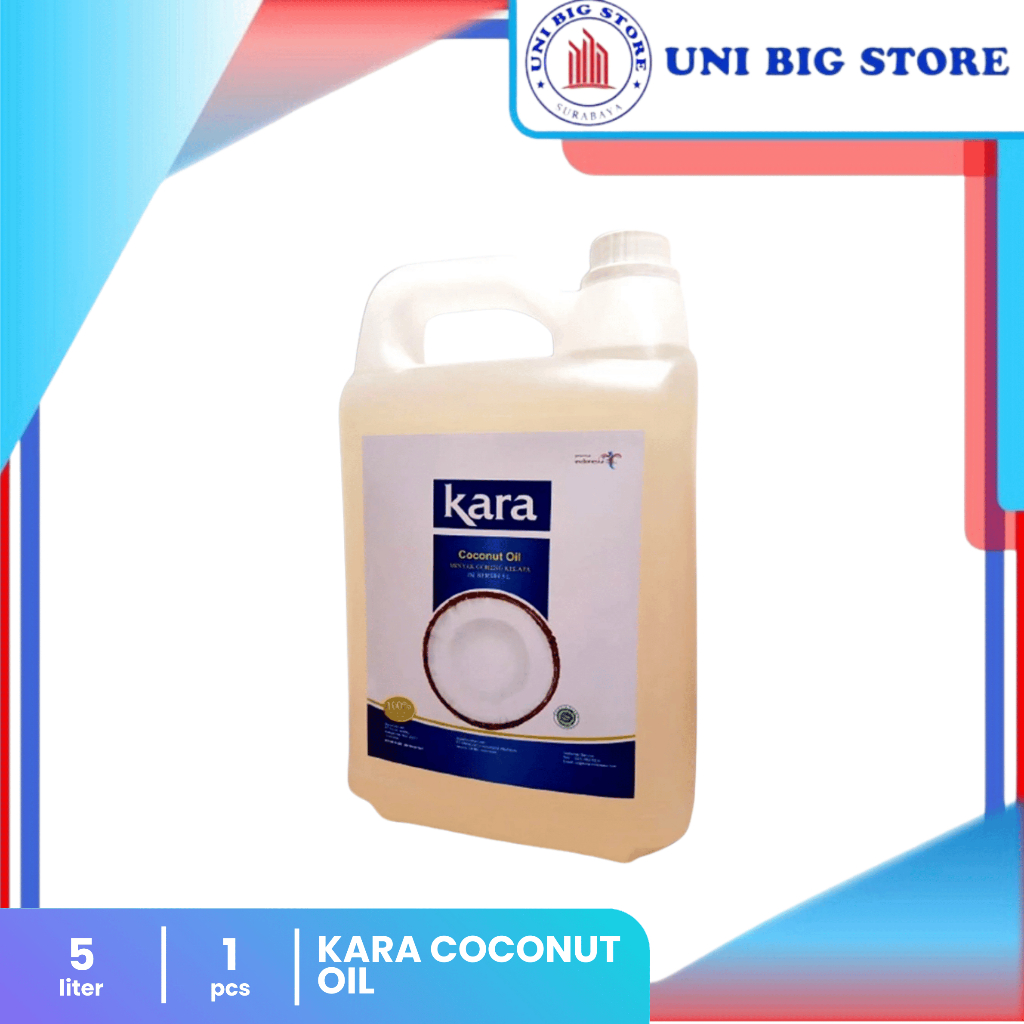 

Kara Coconut Oil 5 Liter Minyak Goreng Kelapa Jerigen