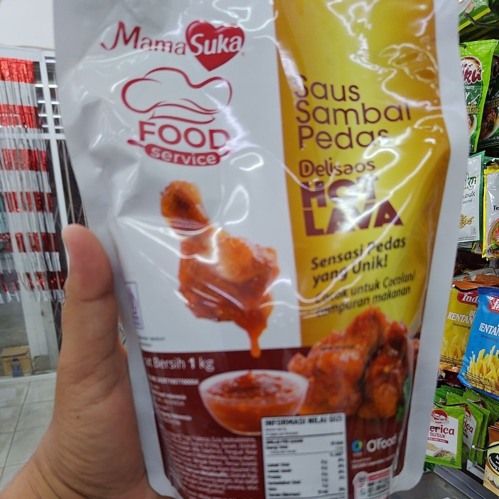 

SAUS SAMBAL PEDAS HOT LAVA 1KG