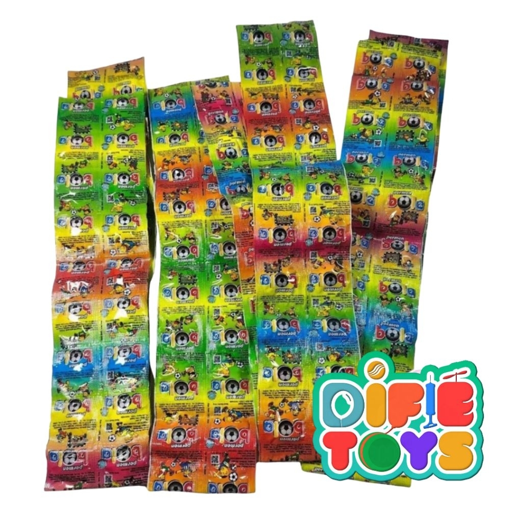 

1 pak (160 pcs ) permen anora bola permen hadiahisi 4 renceng