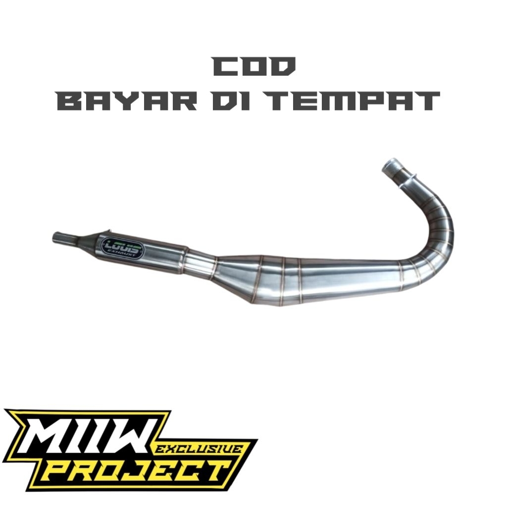 Knalpot Rx King, Rx Spesial kolong,Rx king kolong spesial 3v3 full stainless