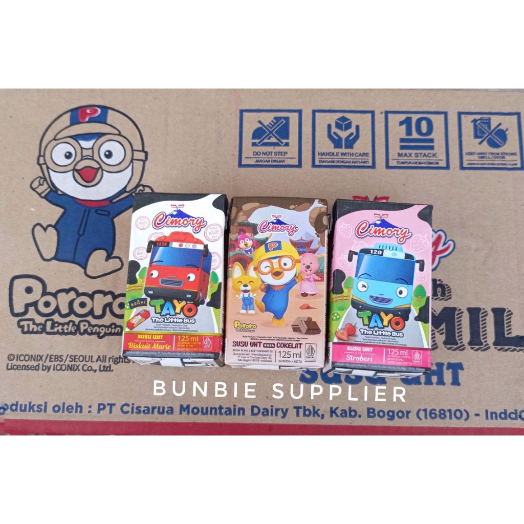 

Susu Cimory UHT Fresh Milk 125ml Tayo Coklat - Stroberi Satuan ( Rasa Baru Cashew - Chocomalt )