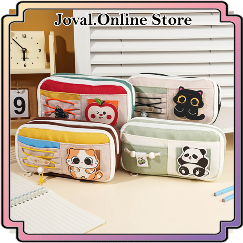 

TEMPAT PENSIL KOREA MULTI SEKAT MOTIF LUCU CUTE / KOTAK PENSIL PENSIL CASE PATCH CUTE LUCU KUCING