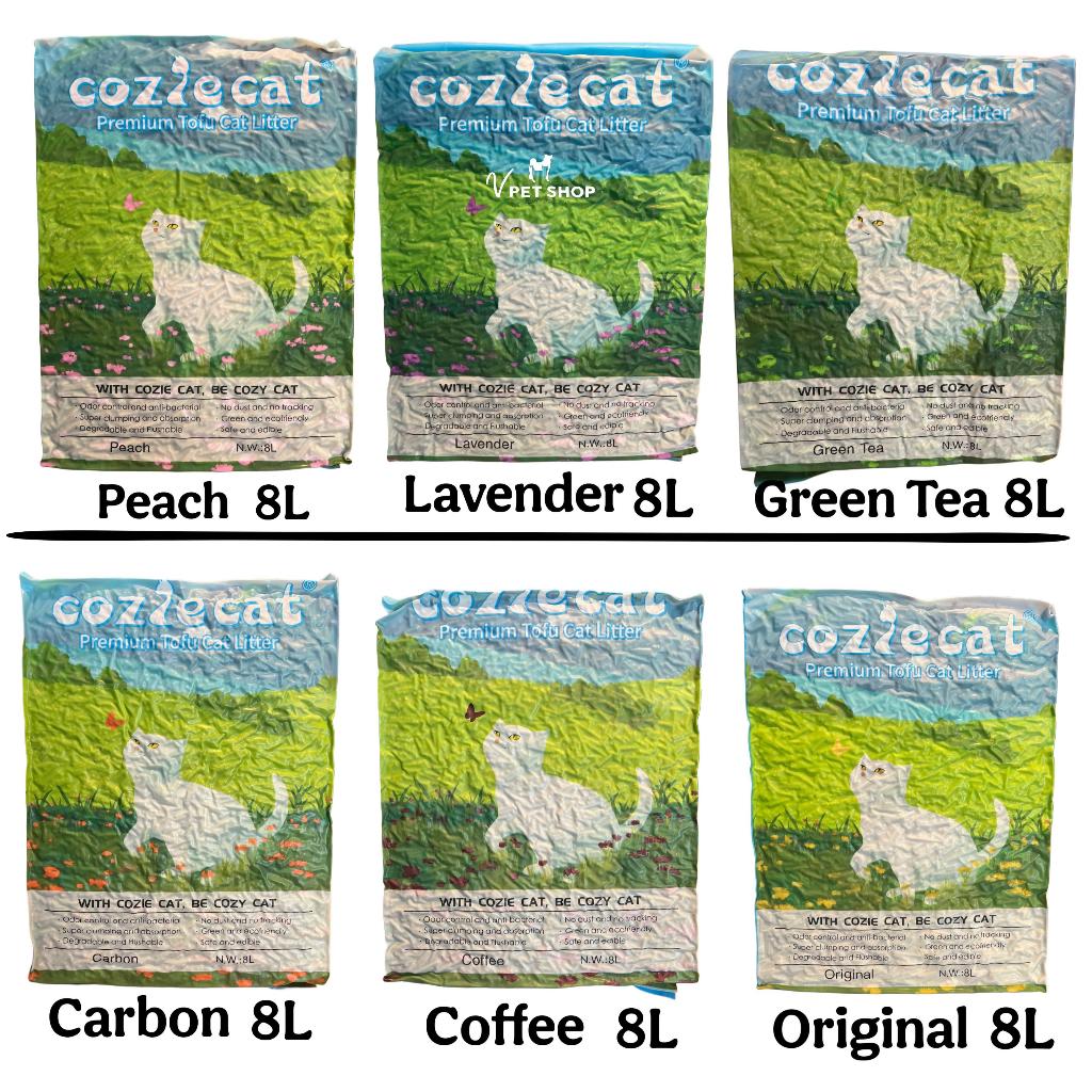 Pasir Kucing - Cozie Cat Premium Tofu Cat Litter (8 Liter)