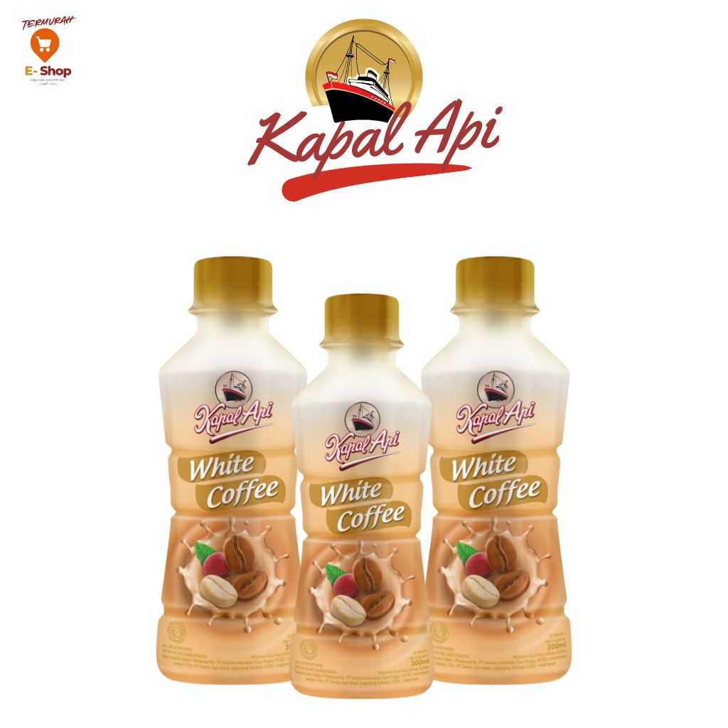 

Kapal Api White Coffee 1 Botol 200 ml