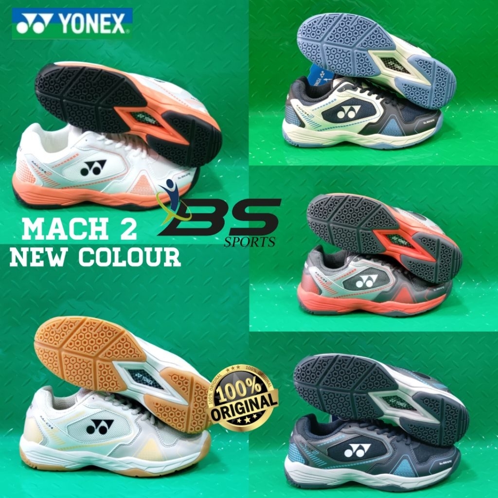 SEPATU BADMINTON YONEX MACH2 MACH 2 JUNIOR ORIGINAL