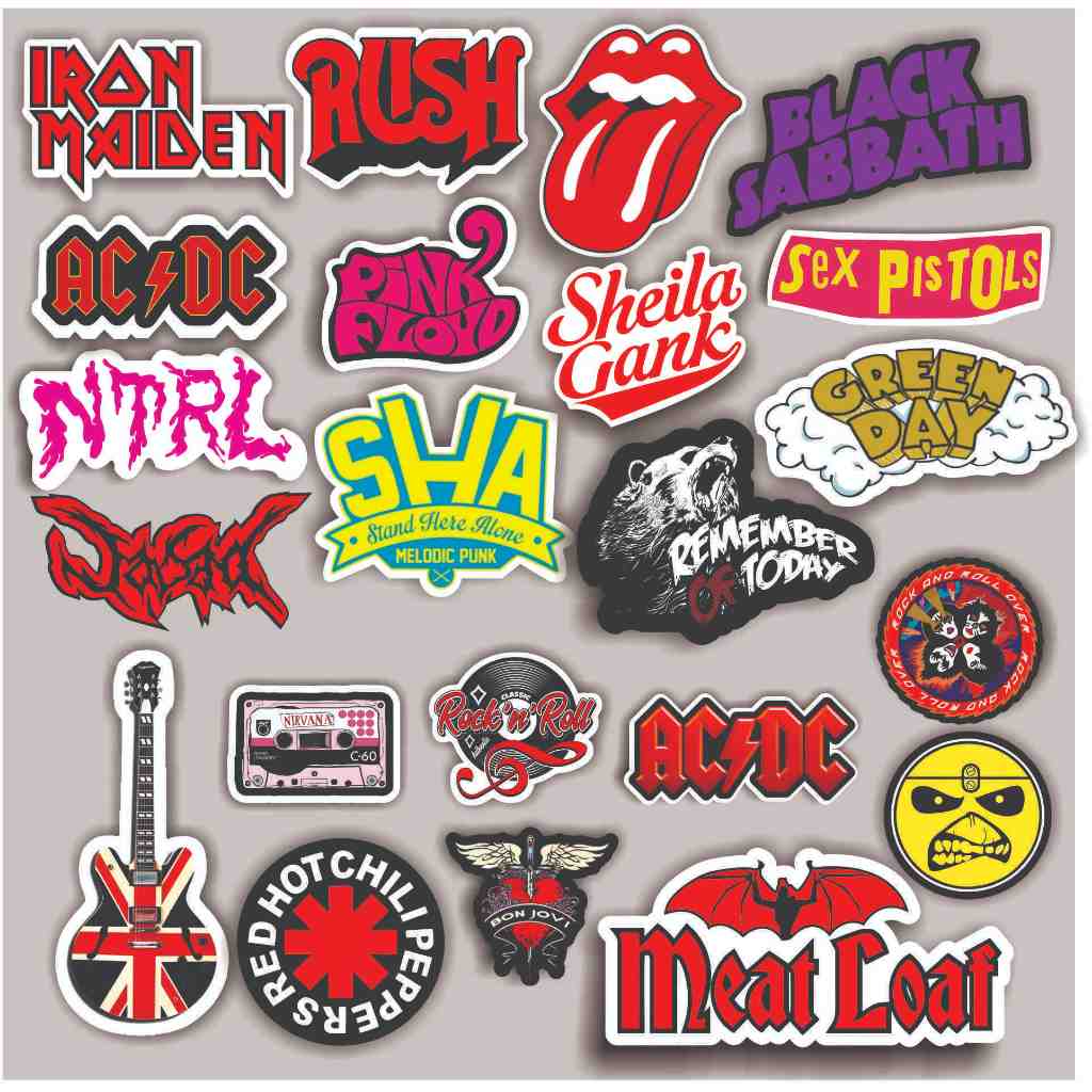 

SyndicateMusicMerch Sticker Pack Band Indo & Internasional | Sticker Laptop Sticker Helm Sticker Band Music Sudah Terpotong Sesuai Pola Gambar