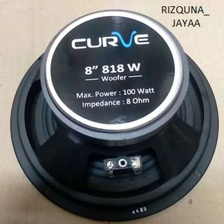 Speaker Curve 8inch 8" Woofer Curve 818-W