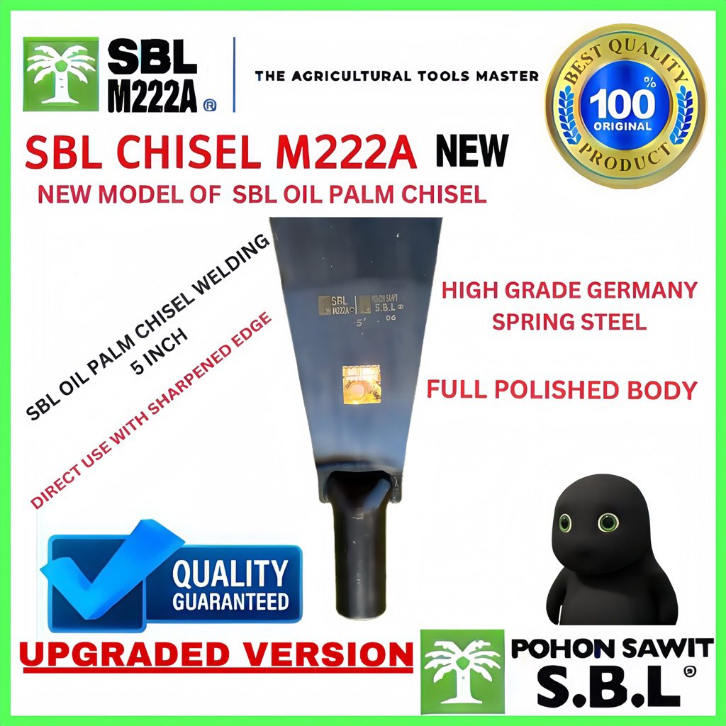 DODOS SBL M222A ORIGINAL UKURAN 5 INCHI TERBARU | SBL CHISEL M222A ORIGINAL | DODOS SBL M222A ORIGIN