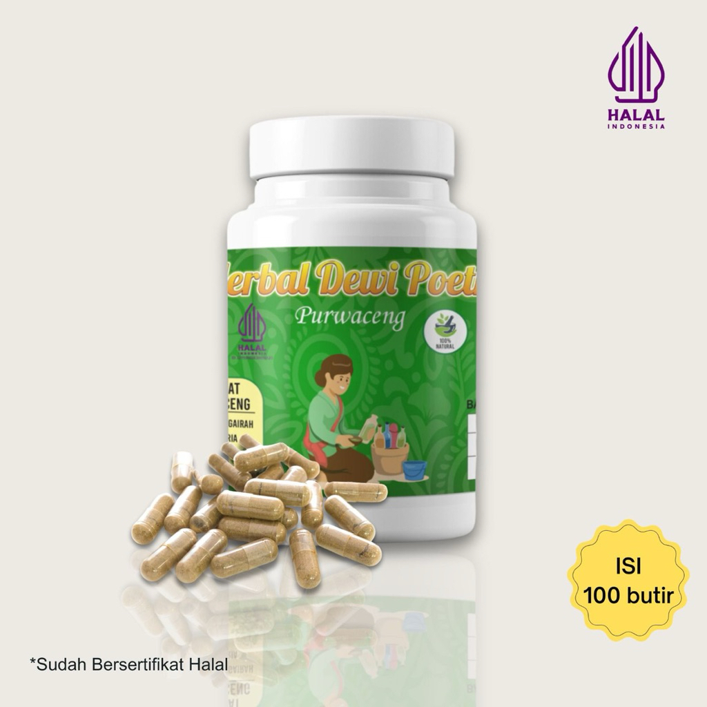 

Minuman Kapsul Herbal Dewi Poetri Purwaceng