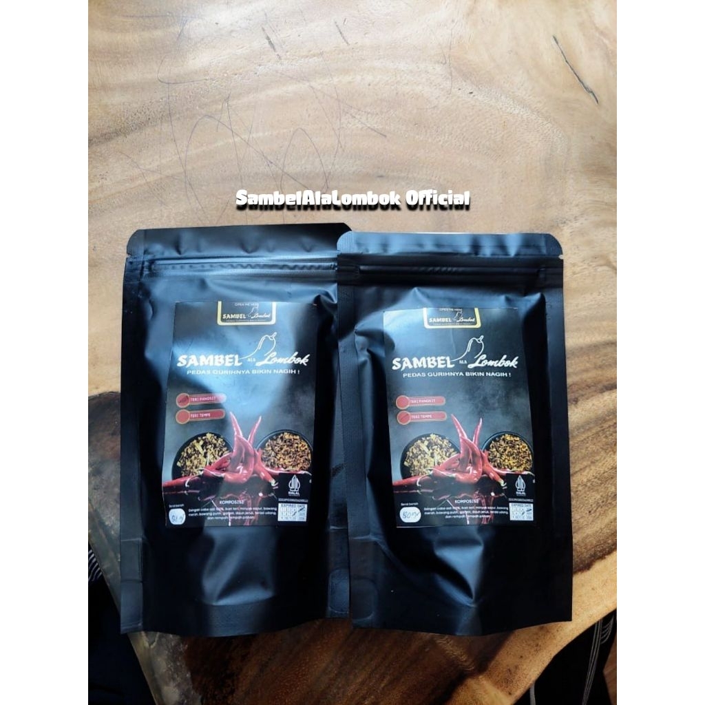 

Paket Hemat Special Sambel Ala Lombok & Cokprem Home Made 35 Gram