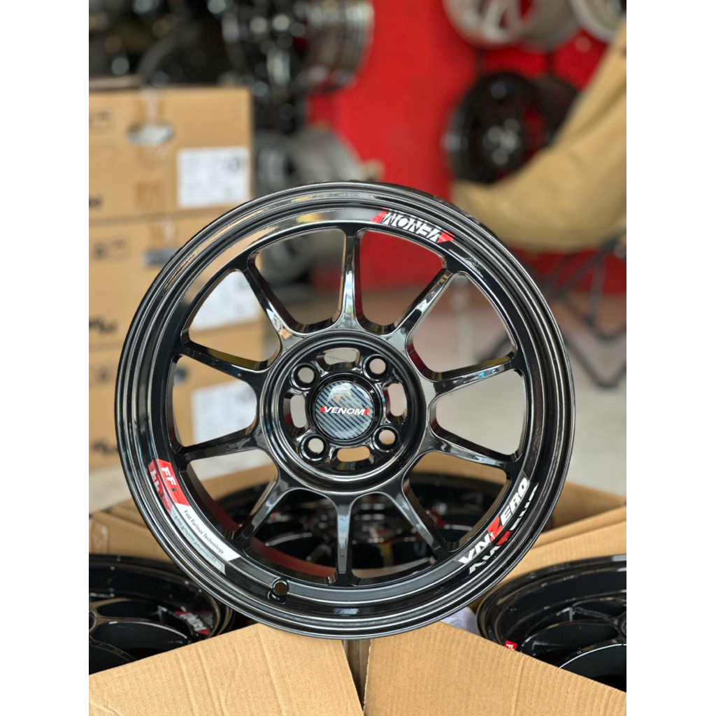 Velg Venom Zero R15 Lebar 6,5 Jf Luxury Baru