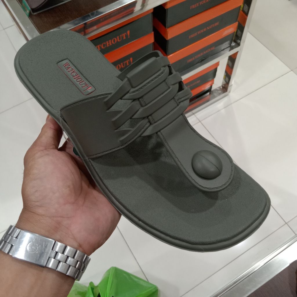 WATCHOUT SANDAL JEPIT KARET CASUAL PRIA ORIGINAL