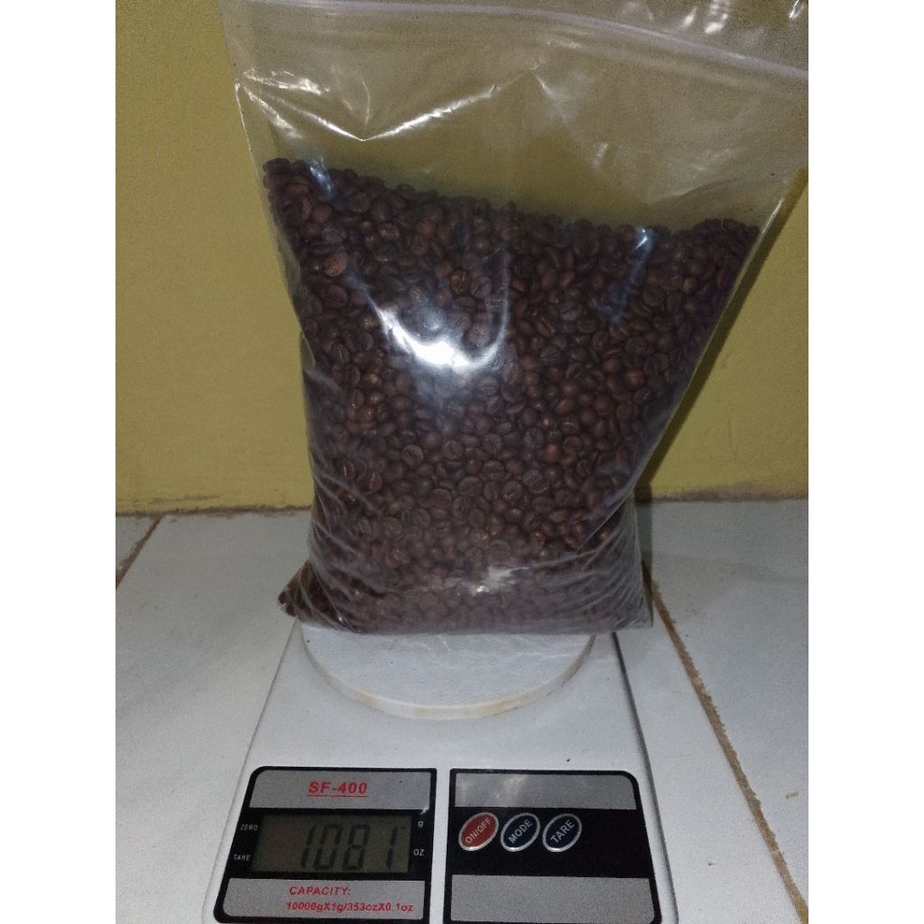 

biji Kopi Roast Beans biji kopi asli ROBUSTA kemasan 1KG