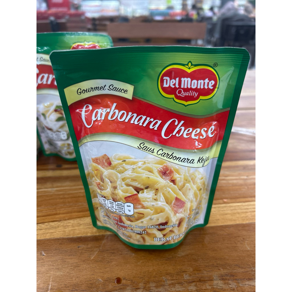 

Delmonte Carbonara cheese sauce 180gram