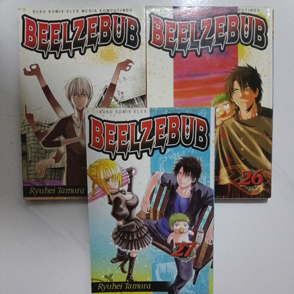 komik beelzebub set vol 25 - 27 bekas