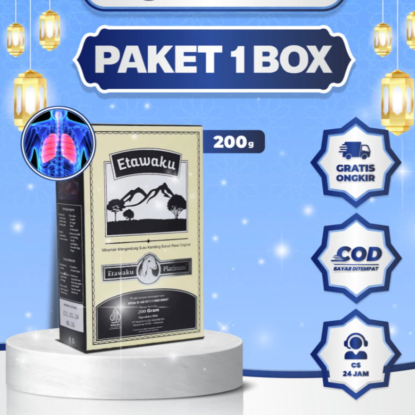 

Etawaku Platinum 200gr Susu Kambing Krimer Rendah Gula Lemak | Nutrisi Tinggi