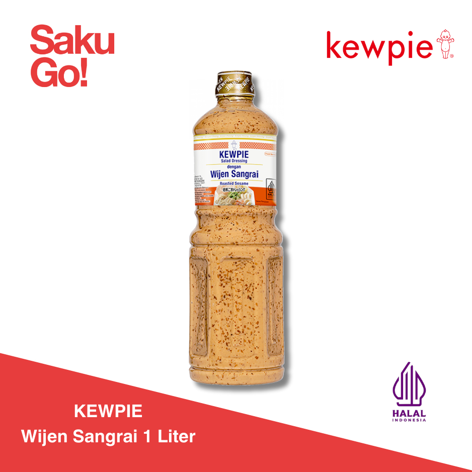 

Kewpie Salad Dressing Wijen Sangrai 1L Mayo Salad