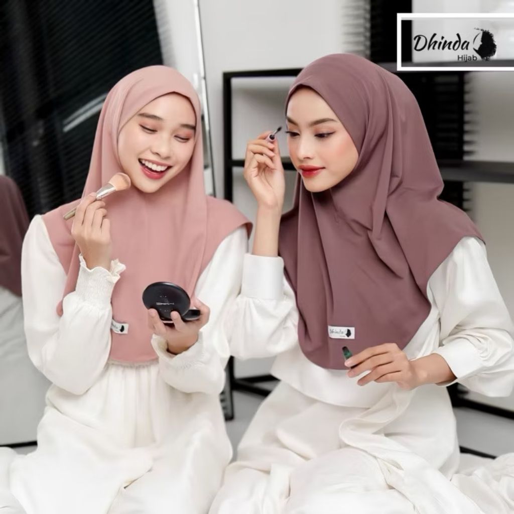 Dhinda Hijab - Hijab Instan Bergo Non Pet Size M Daily Sport